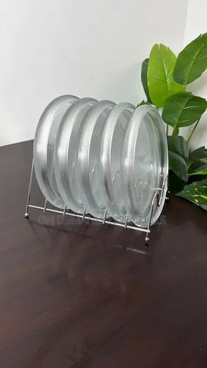 Handcrafted Crystal Hard Glass Plates