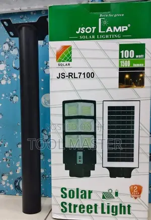 Taa ya Barabarani ya Sola ya JSOT 100W yenye Pande Mbili