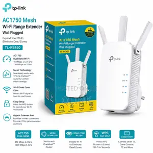 TP-Link AC1750 Mesh Wireless Range Extender TL-RE450