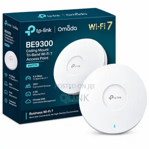 TP-Link BE9300 Ceiling Mount Tri-Band Wi-Fi 7 Access Point