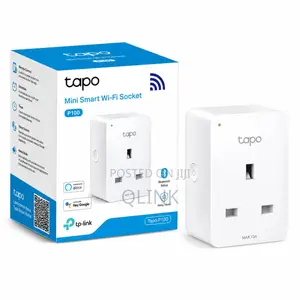TP-Link Tapo P100 Soketi Ndogo ya Smart Wi-Fi