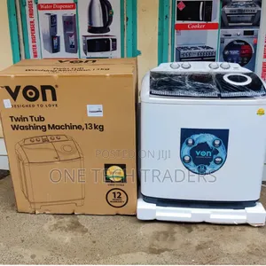 Von 13Kg Twin Tub Semi-Automatic Washing Machine