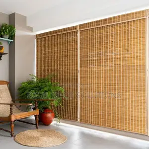 Safari Lodge Bamboo Blinds - Natural Style