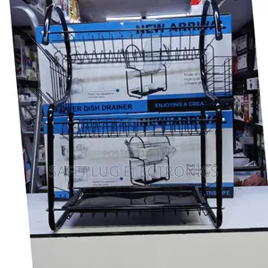 3-Tier Kitchen Dish Rack with Drainer