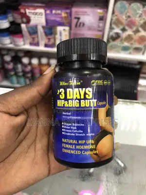Vidonge vya Kuongeza Makalio na Nyonga vya Siku 3
