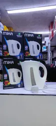 Mika Mkt1005w 1.7L Electric Kettle - Nyeusi na Nyeupe - 2