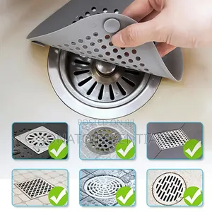Kichujio cha Sink cha Silicone cha Kunasa Nywele