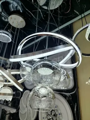 Chandelier ya Kisasa ya Pete ya Orbital ya LED