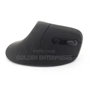 Wireless Vertical Optical Mouse - Plug & Play Ergonomic