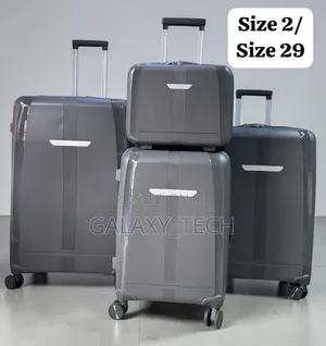 Set ya Samsonite ya Mizigo 4-in-1 ya Kifahari Isiyovunjika