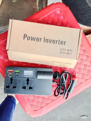 Car Cigarette Lighter Inverter for Laptops, Tablets, Phones