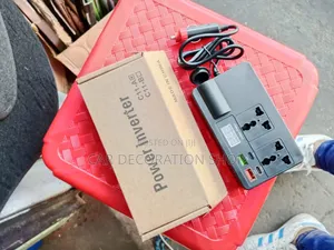 Inverter with Dual AC Multidockets, USB, Type-C Port, LED Display