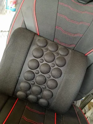 Breathable Mesh Back Support Cushion with Acupressure Nodes