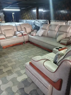 Smart Permanent Quality Semi Recliner Sofa Brown
