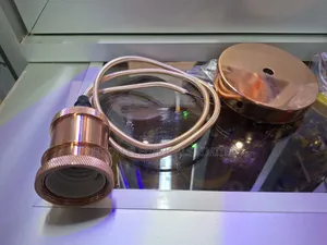 Gold Hanging Holder for Ceiling Bulbs
