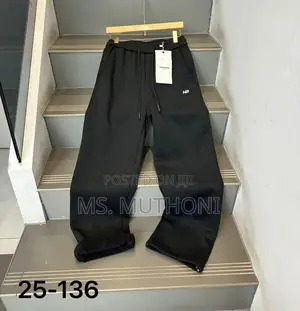 Joggers Mpya Nzito Zenye Miguu Mipana