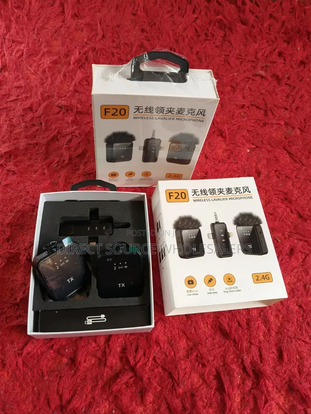 F20 Wireless Lavalier Microphone - 1