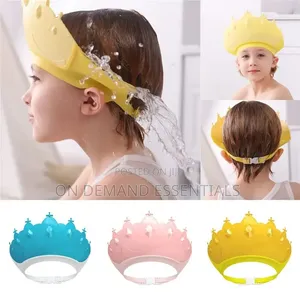 Adjustable Baby Shampoo Cap Crown Shape