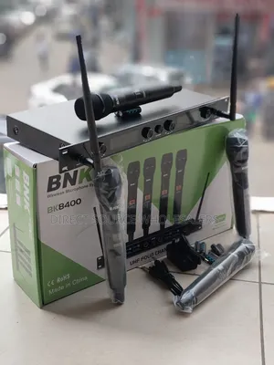 BNK BK8400 Mfumo wa Maikrofoni 4 Zisizo na Waya wa UHF
