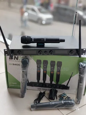 BNK BK8400 UHF Wireless Microphone System (Maikrofoni 4)