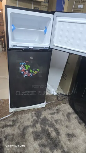 Von 125L Fridge Mlango Mbili