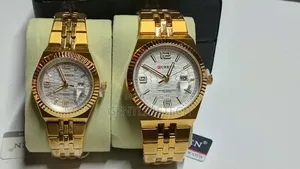 Curren Gold Watches kwa Wanaume na Wanawake