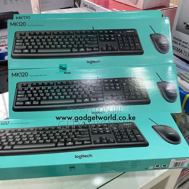 Logitech MK120 Wireless Combo - 1