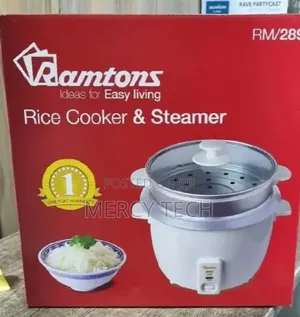 Ramtons Rice Cooker & Steamer (RM/289)