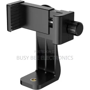 360 Degree Cell Phone Holder with Adjustable Clamp Tripod Mount