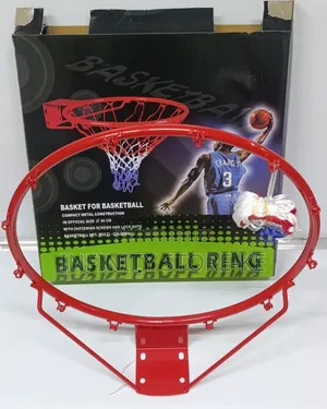 Pair of Heavy Duty Basketball Hoops and Nets