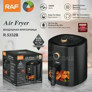 Air Fryer Inayoonekana - Isiyo na Mafuta, Multifunctional, Uwezo Mkubwa