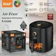 Air Fryer Inayoonekana - Isiyo na Mafuta, Multifunctional, Uwezo Mkubwa - 1