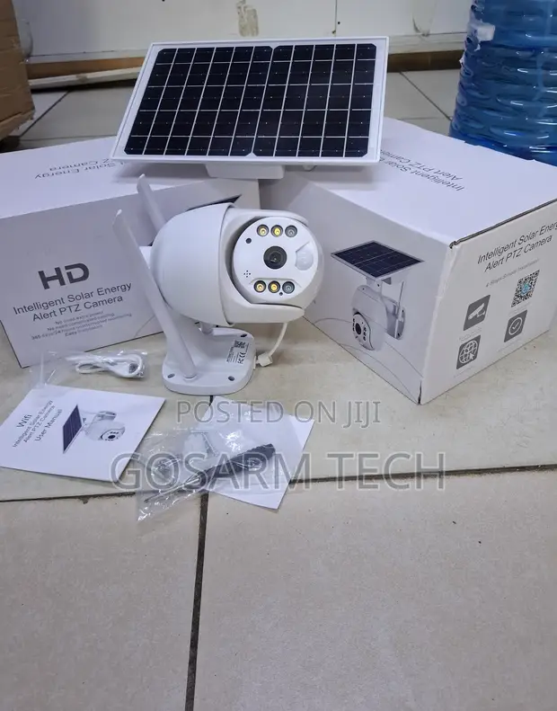 UBOX 4G Solar PTZ Security Camera - 1