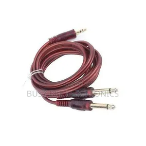 3.5mm TRS to Dual 6.35mm TS Mono Breakout Cable