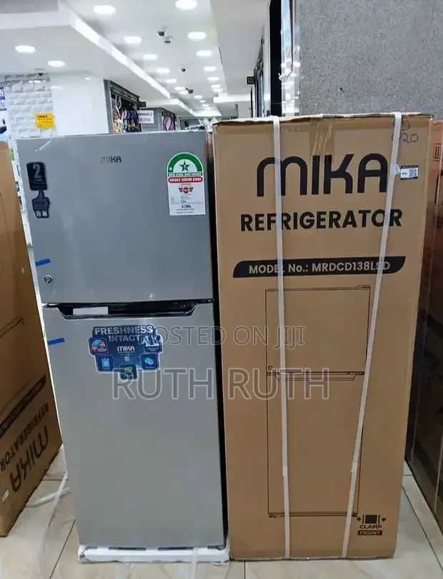Friji ya Milango Miwili Mika 138L - 1