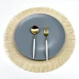 Non-Slip Paper Placemats for Dining Table - Set of 6 - 5