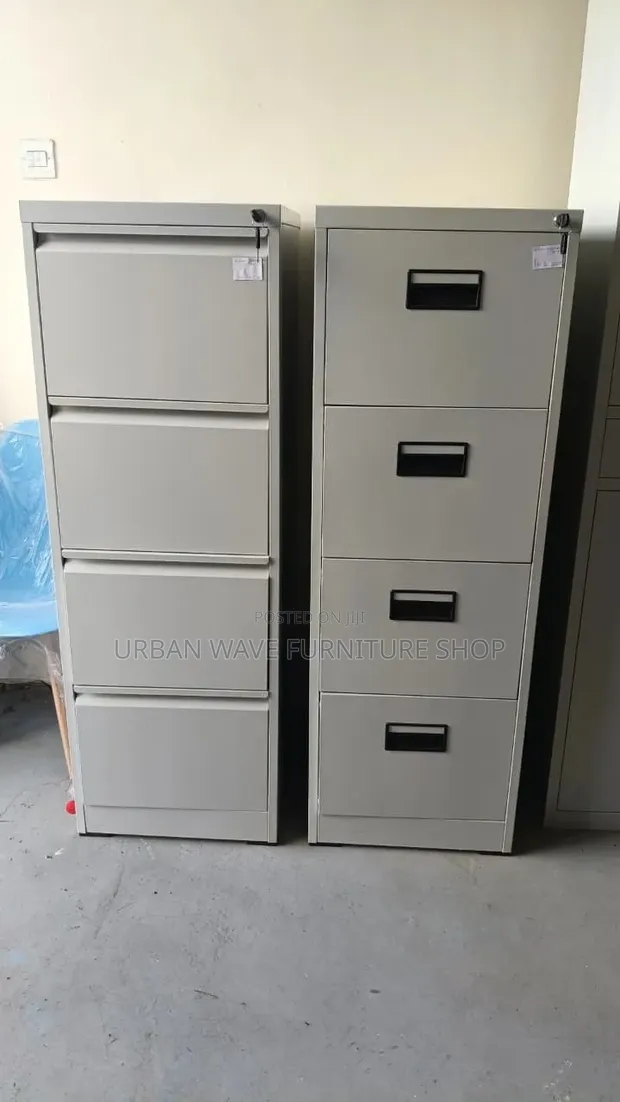 4-Drawer Office Filing Cabinet - 1