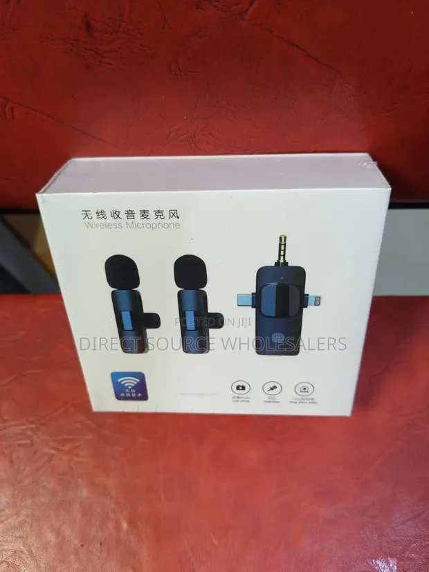 Wireless Lavalier Microphone 3-in-1 - 1