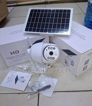 Kamera ya Ulinzi ya Ubox 4G Solar Lenzi Moja