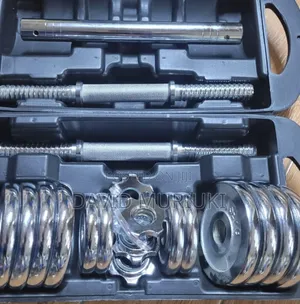 Dumbbell ya Chrome ya Kilo 15