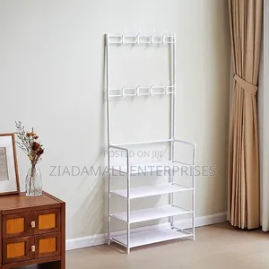 Shoerack ya Nyumbani yenye Ubora wa Juu na Hanger