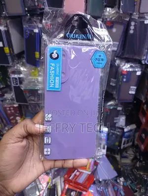 Purple Liquid Silicone Phone Case for Oppo Reno 4 (4G)