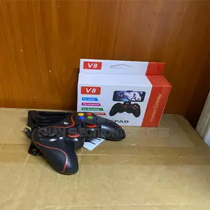 V8 Kidhibiti cha Michezo Kisichoteleza cha Bluetooth Kisicho na Waya