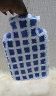 Hot Water Bottle with Cover - 4