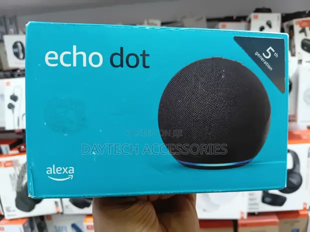 Amazon Echo Dot 5th Gen Spika Mahiri ya Bluetooth - 1