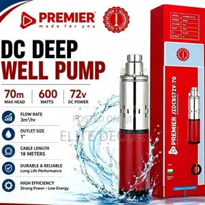 Premier 70m 600W DC Pampu ya Kisima Kirefu JZD CBS72V-70