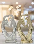 Dancing Couple Sculpture Decor - 1