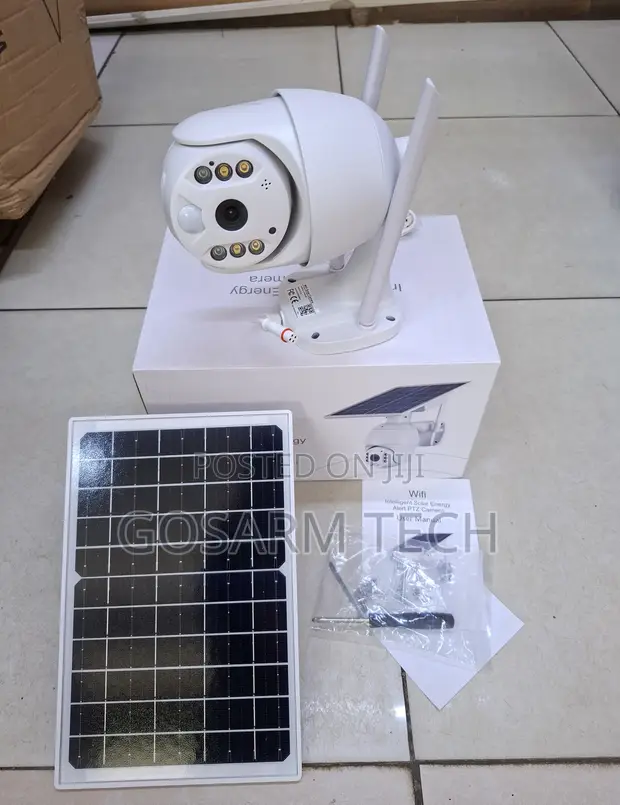 4G Outdoor Solar Camera U-Box Single Lens CCTV Surveillance - 1