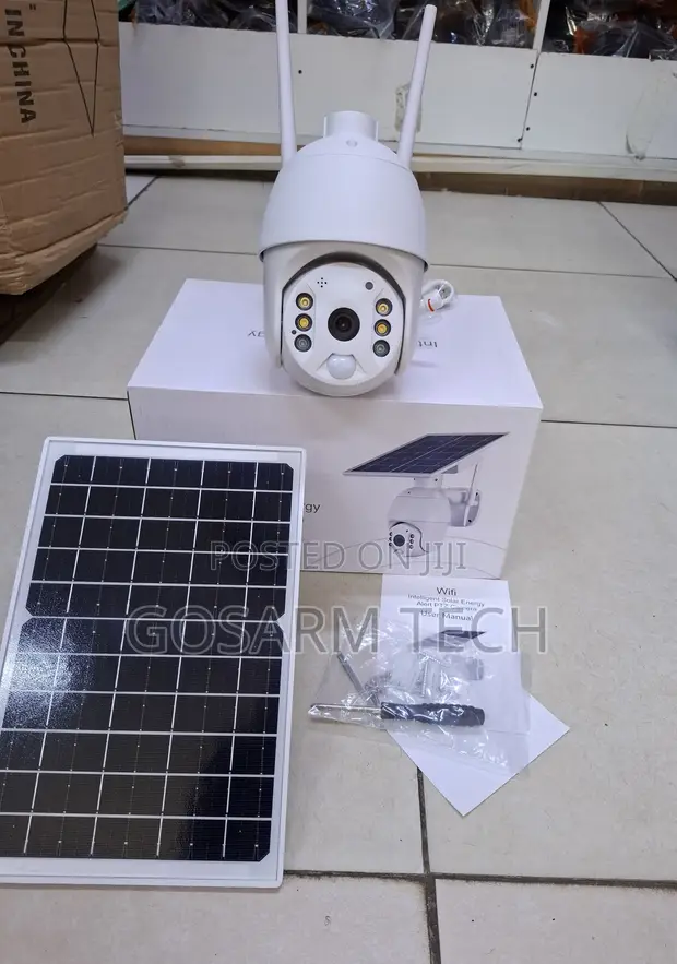 Ubox HD Intelligent Solar Energy PTZ 4G Camera - 1