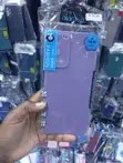 Matte Purple Liquid Silicone Phone Case for Oppo A55 4G - 1